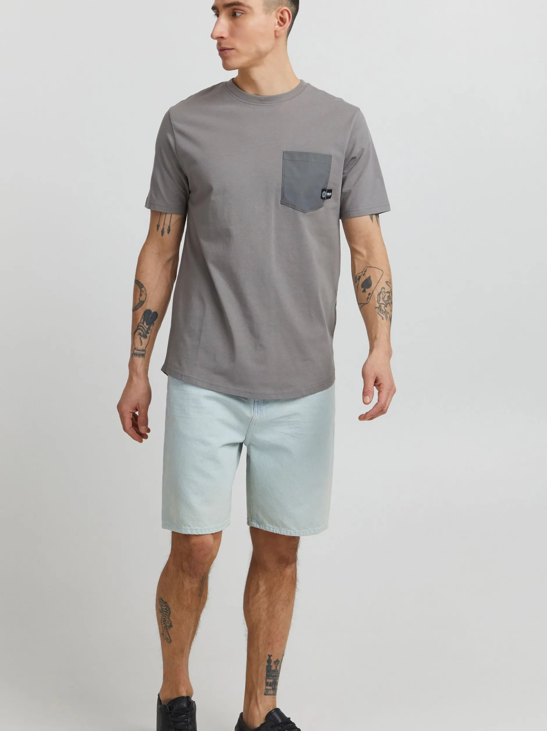 Solid Herren 5-Pocket-Hose - SDBrayson in denim