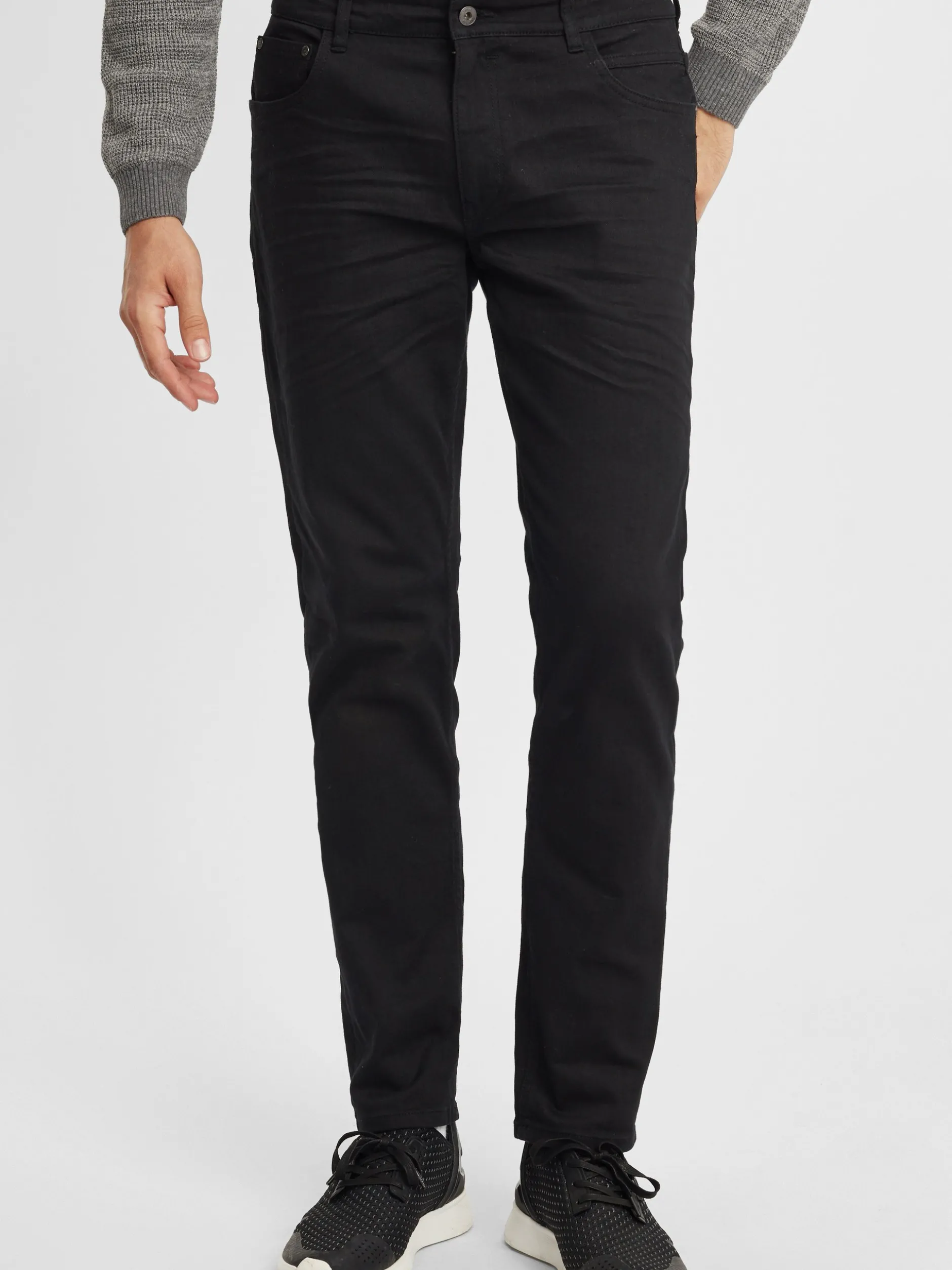 Solid Herren 5-Pocket-Jeans - SDFinlay in schwarz