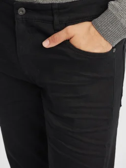 Solid Herren 5-Pocket-Jeans - SDFinlay in schwarz
