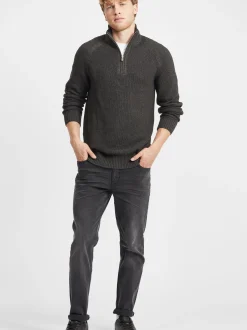 Solid Herren 5-Pocket-Jeans - SDFynn in grau