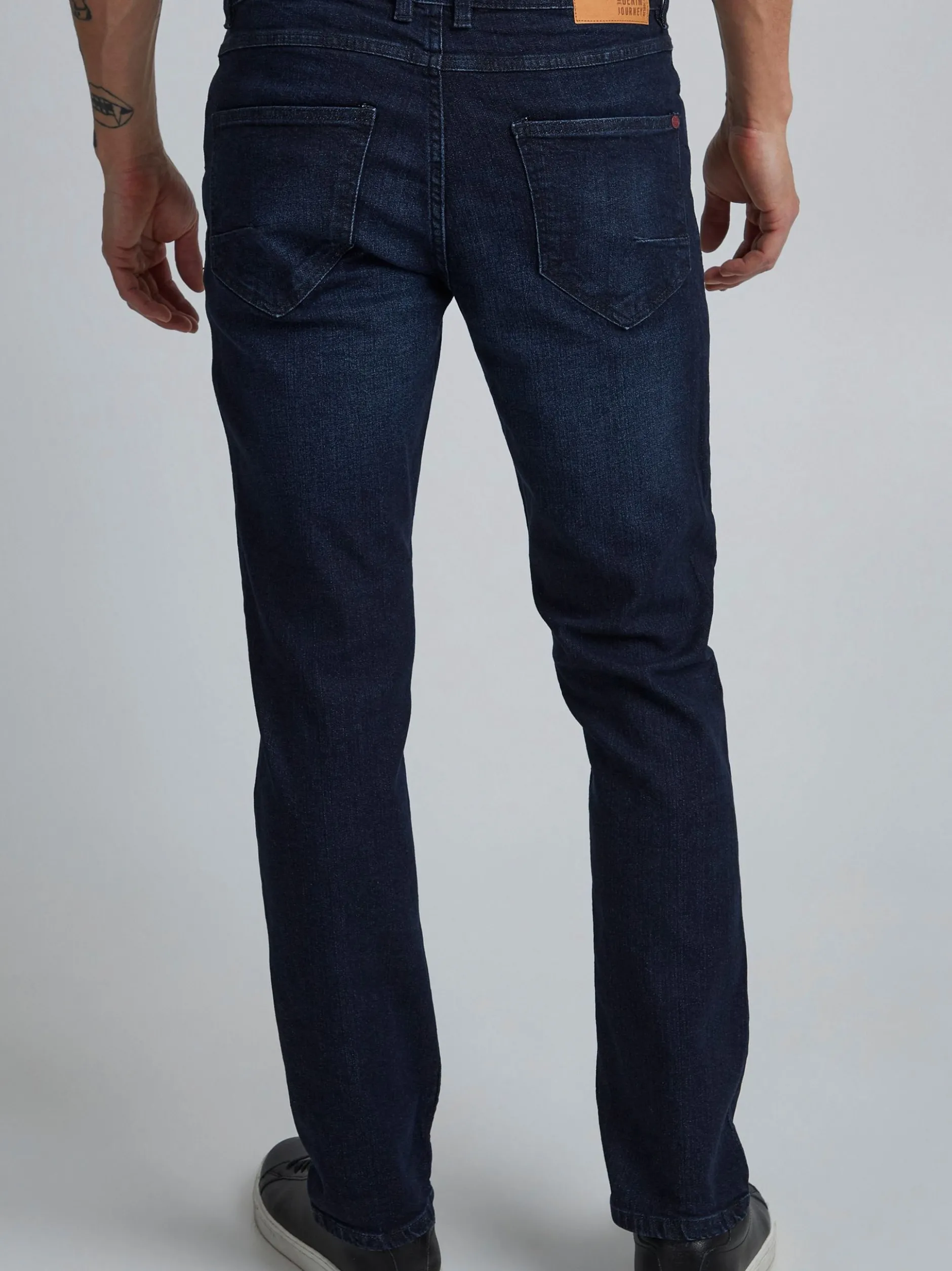 Solid Herren 5-Pocket-Jeans - SDJoy in dark stone