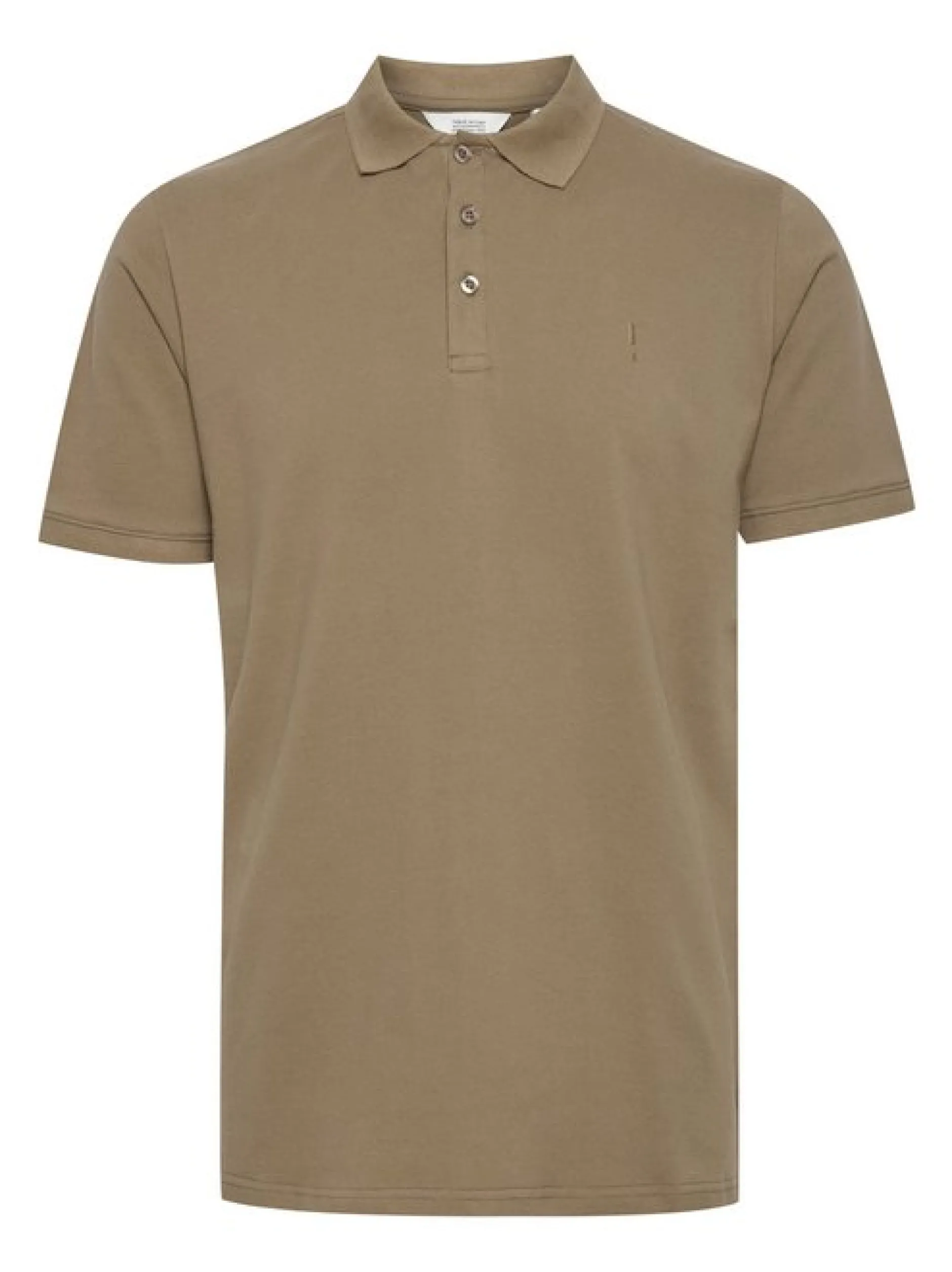 Solid Herren Poloshirt - SDAthen in braun