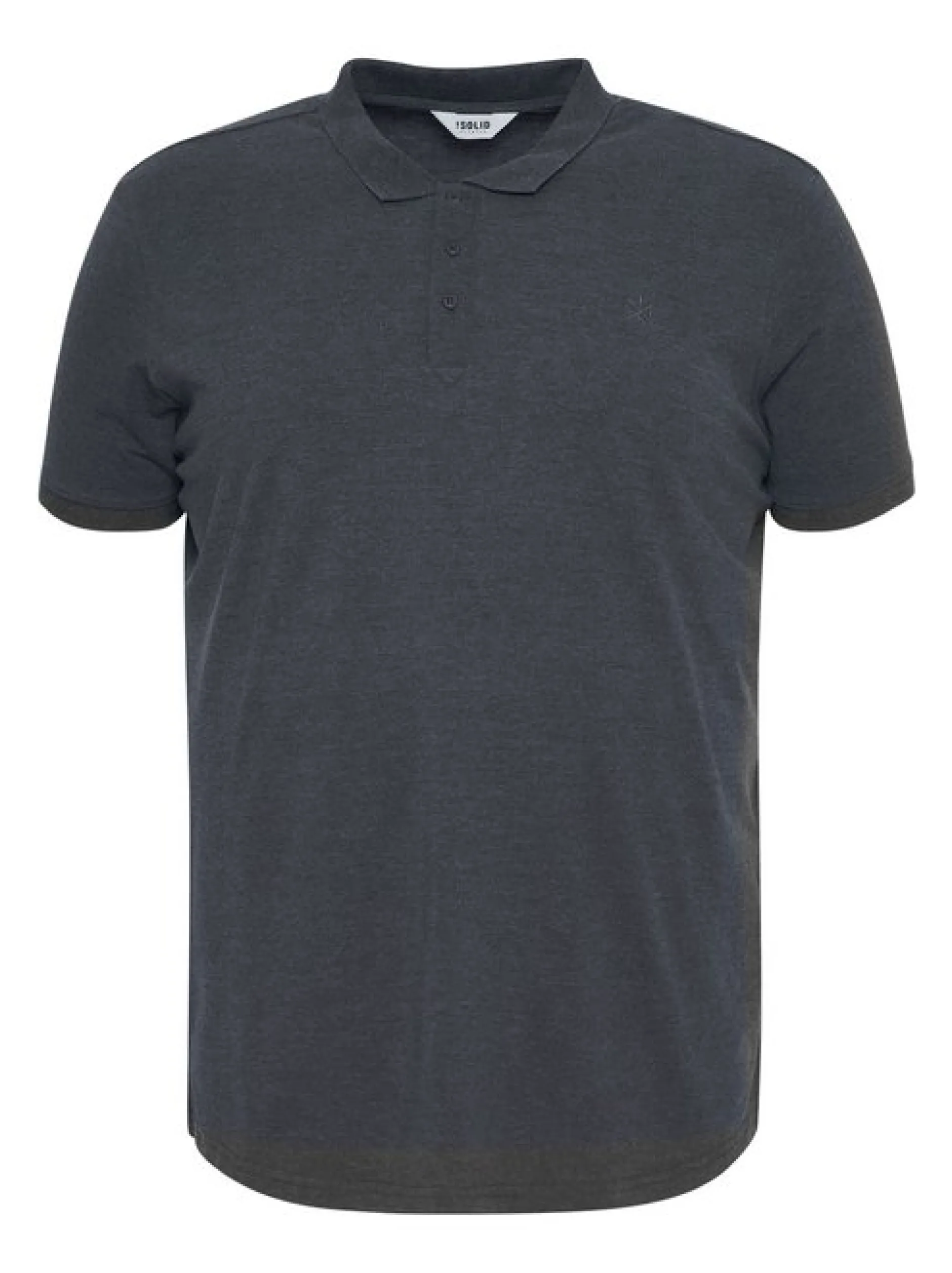 Solid Herren Poloshirt - SDBanjo Big & Tall in blau