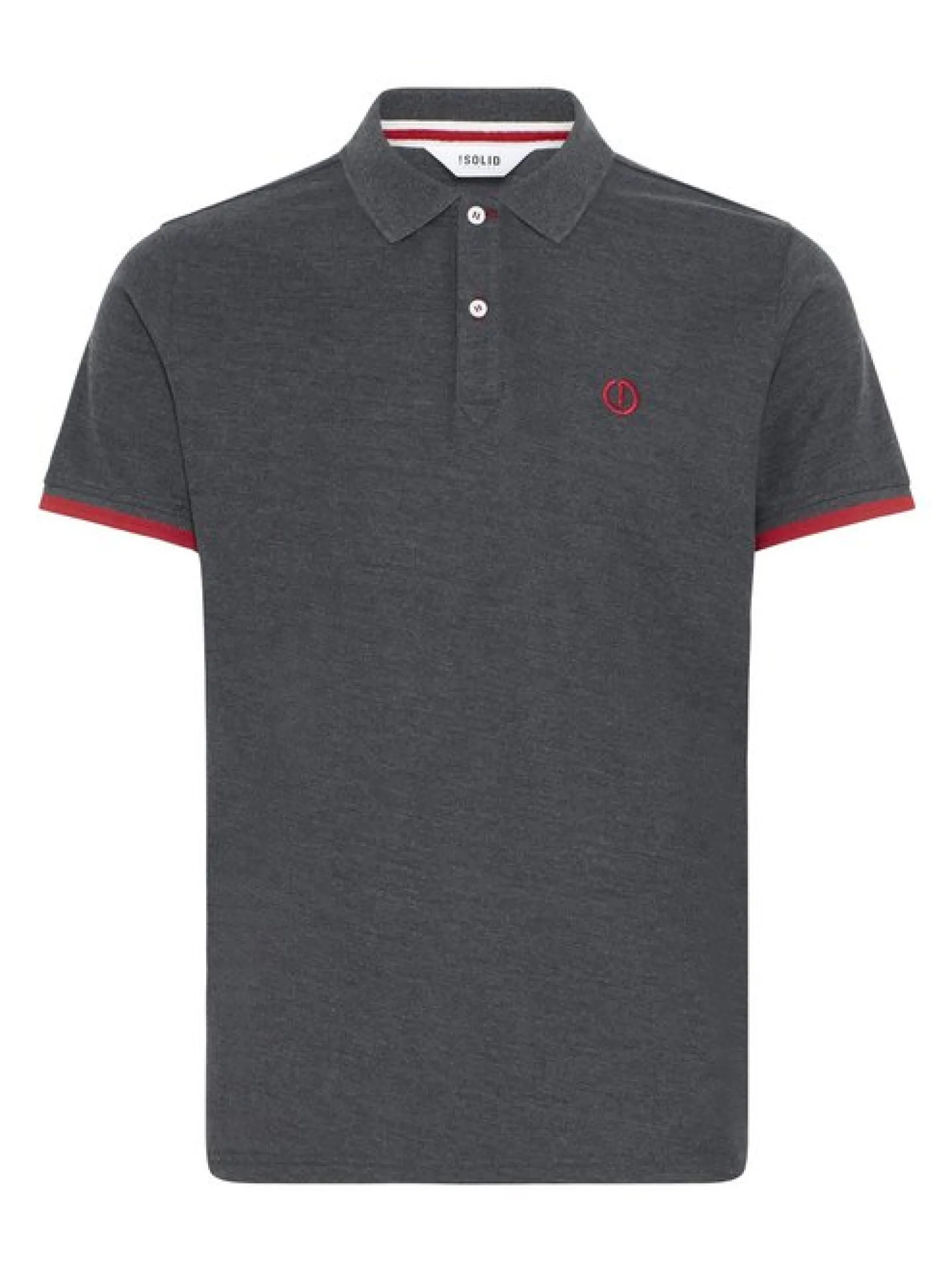 Solid Herren Poloshirt - SDBenjaminPolo in blau