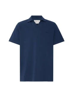 Solid Herren Poloshirt - SDBetova in blau