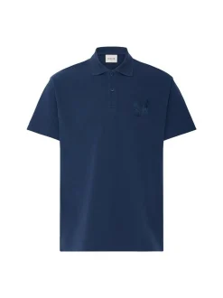 Solid Herren Poloshirt - SDBetova Casual Fit in blau