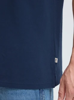Solid Herren Poloshirt - SDBetova in blau