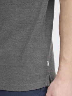 Solid Herren Poloshirt - SDHattim in grau
