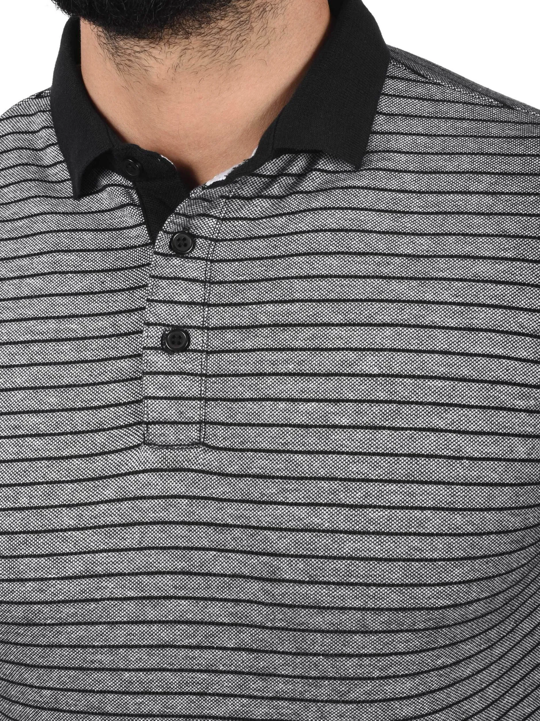 Solid Herren Poloshirt - SDPantelis in schwarz