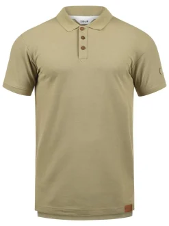 Solid Herren Poloshirt - SDTripPolo in sand