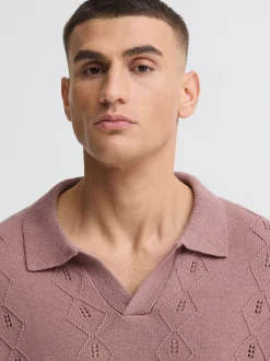 Solid Herren Poloshirt - SDUdell in rosa