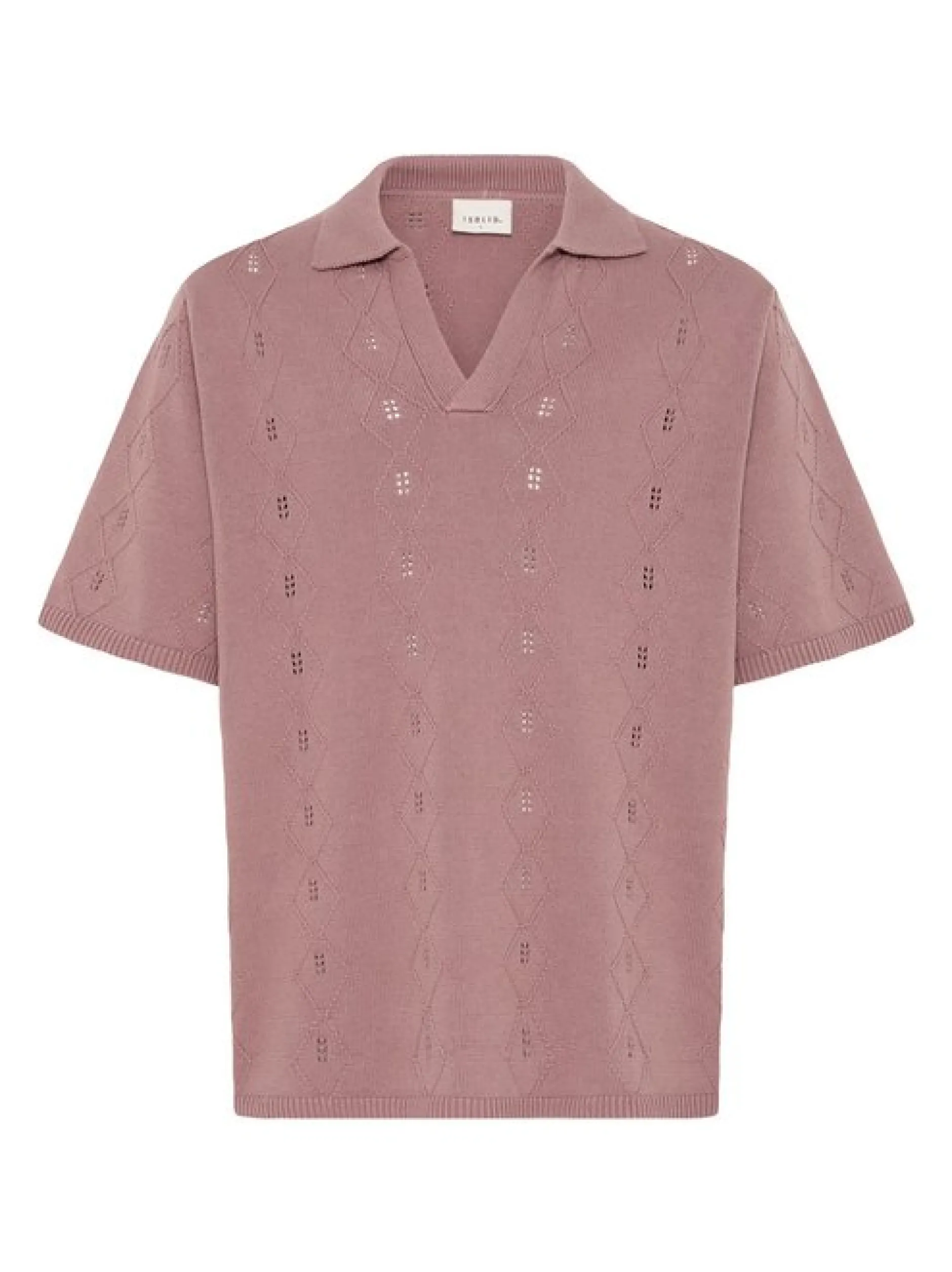 Solid Herren Poloshirt - SDUdell in rosa