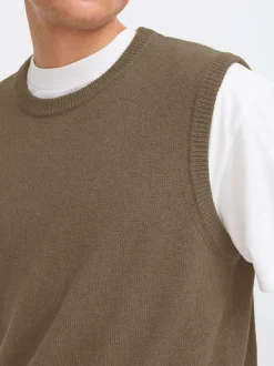 Solid Herren Pullunder - SDRick in braun