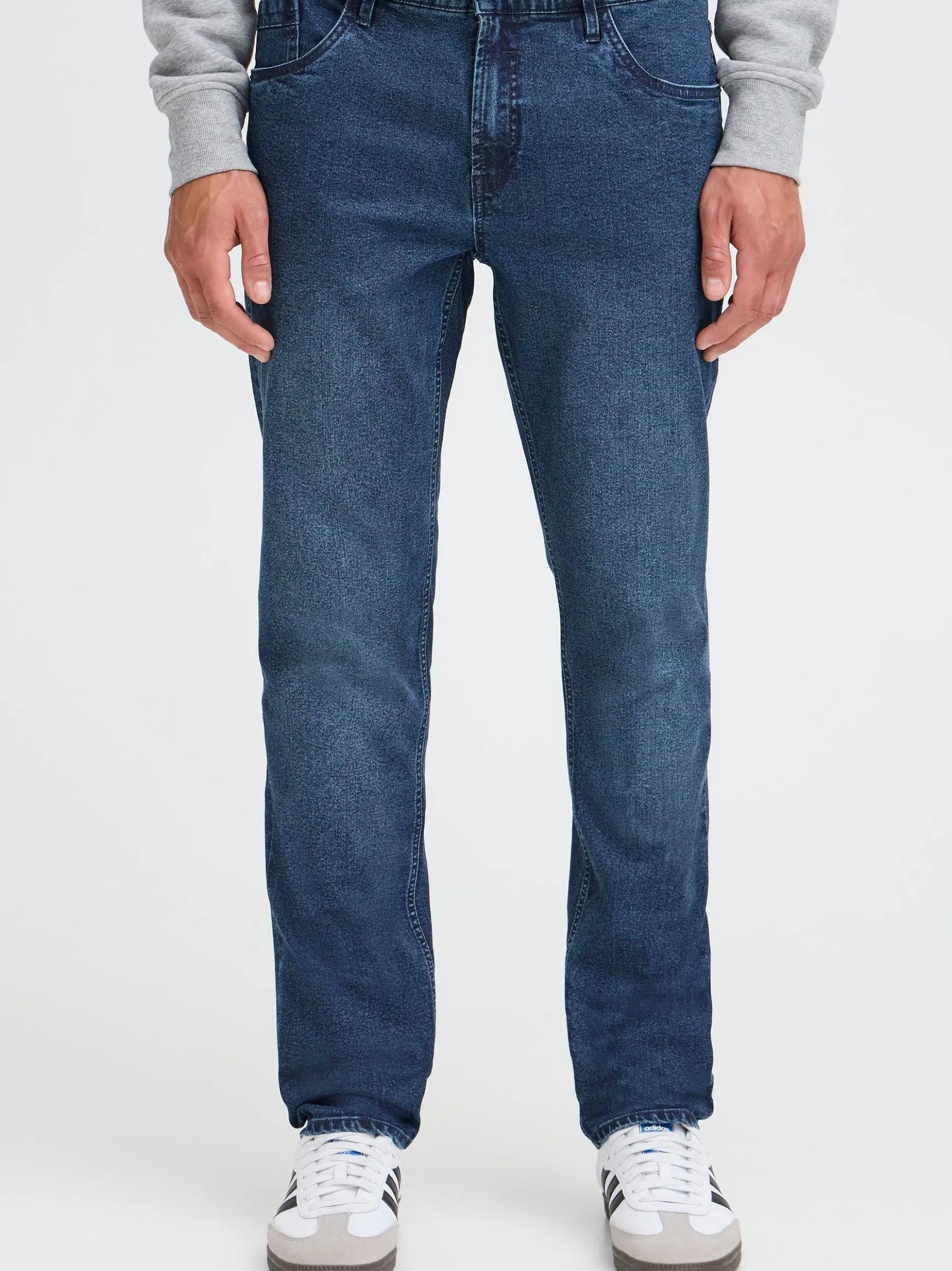 Solid Herren Regular-fit-Jeans - SDSkye in dark stone