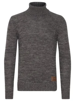 Solid Herren Rollkragenpullover - SDPhilaremo in grau