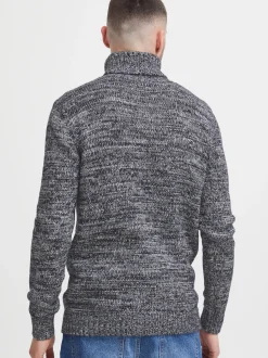 Solid Herren Rollkragenpullover - SDPhilaremo in blau