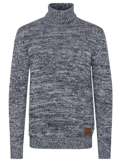 Solid Herren Rollkragenpullover - SDPhilaremo in blau