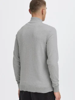 Solid Herren Rollkragenpullover - SDAkalmo in grau