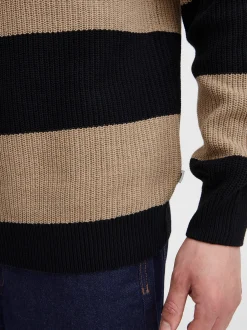 Solid Herren Rollkragenpullover - SDSerge in schwarz