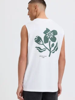 Solid Herren Rundhalsshirt - SDFulton in weiß