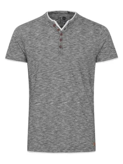 Solid Herren Rundhalsshirt - SDDigos in schwarz