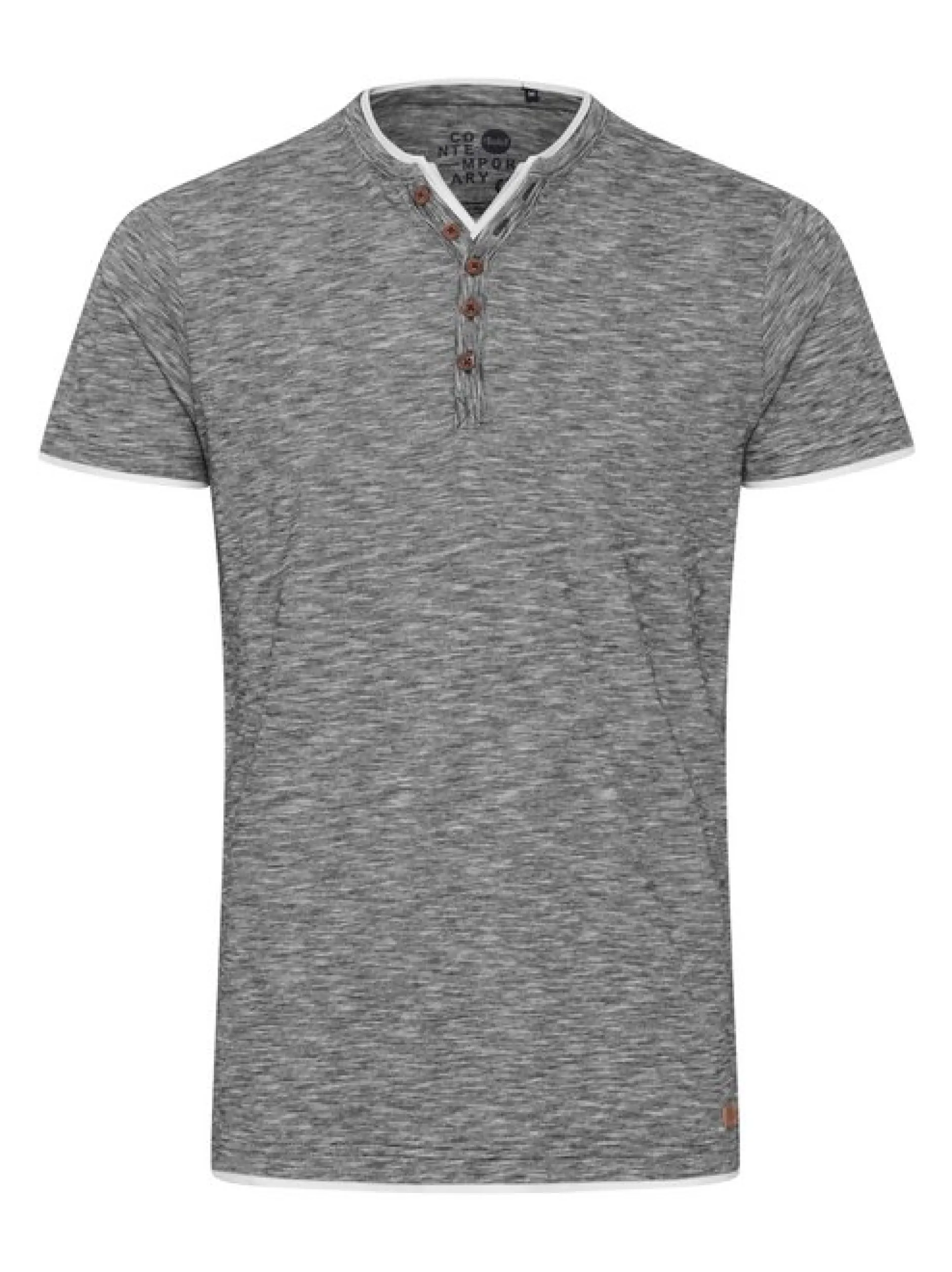 Solid Herren Rundhalsshirt - SDDigos in schwarz
