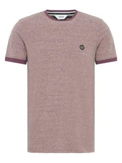 Solid Herren Rundhalsshirt - SDBennTee in rot