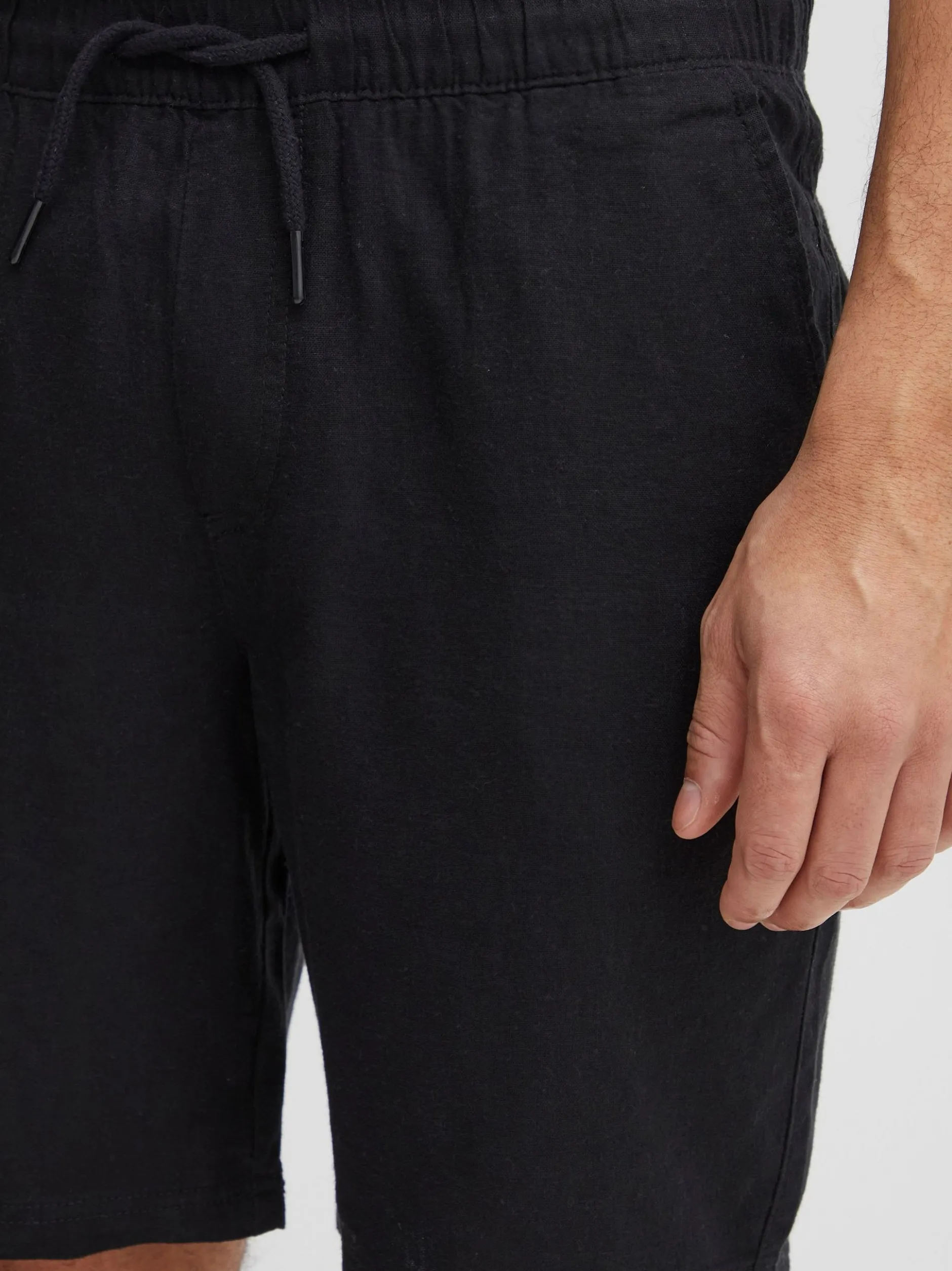 Solid Herren Shorts - SDAurelius in schwarz
