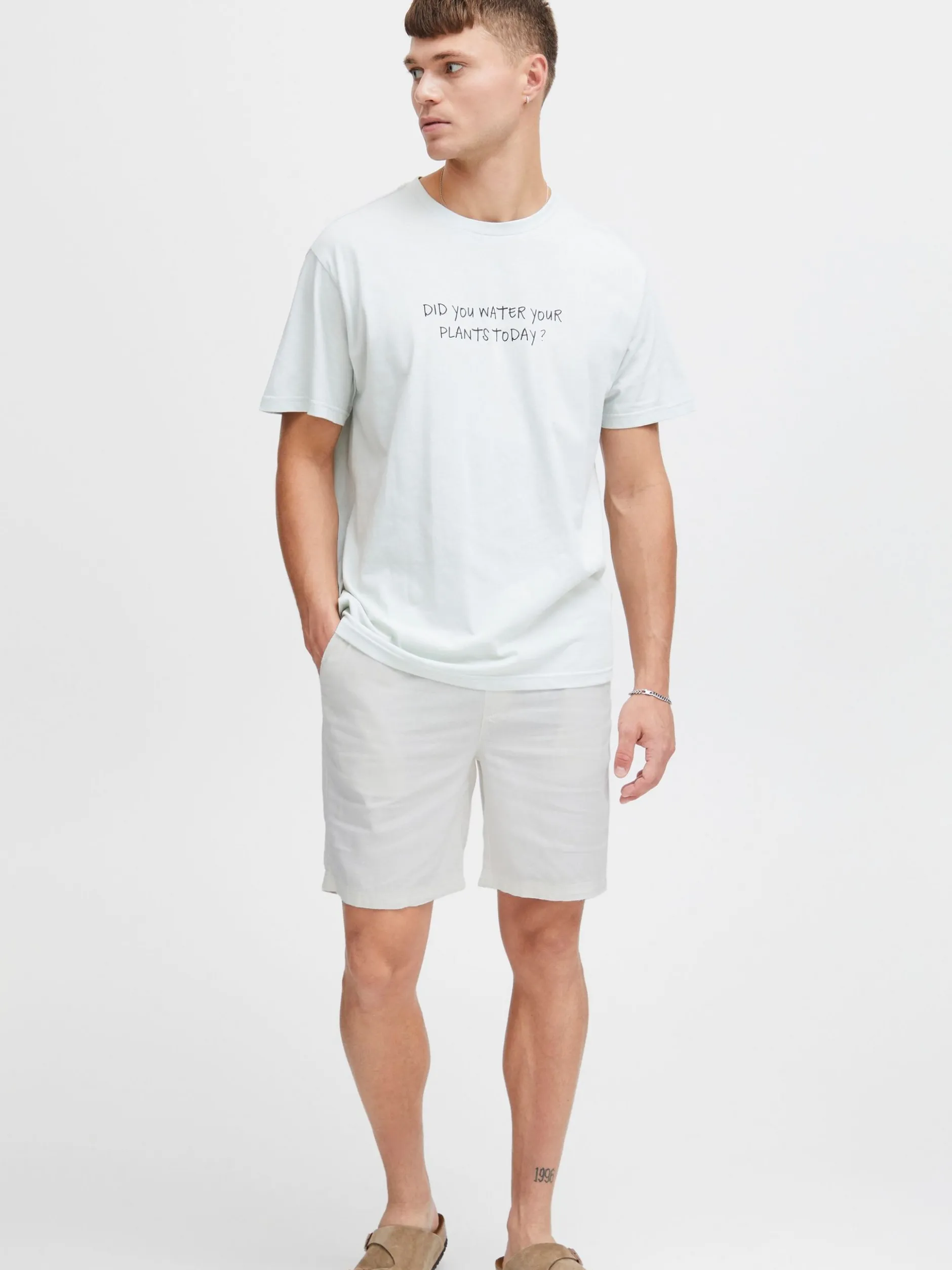 Solid Herren Shorts - SDAurelius in weiß