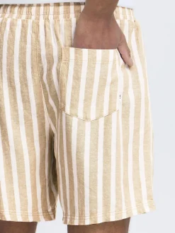 Solid Herren Shorts - SDFried in gelb