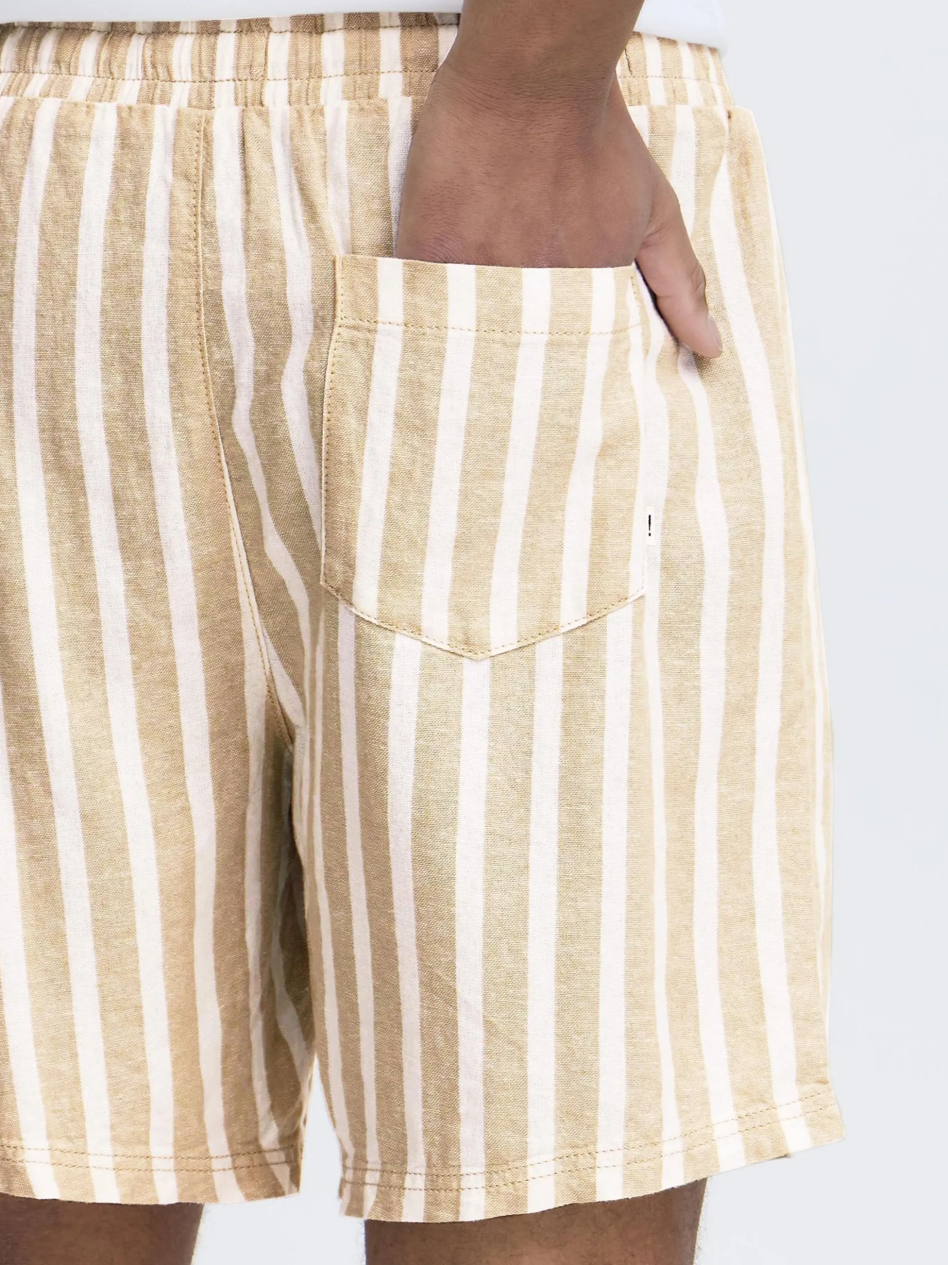 Solid Herren Shorts - SDFried in gelb