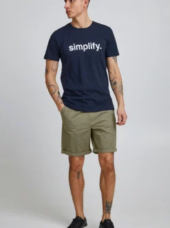 Solid Herren Shorts - SDJacob-Jim in grün