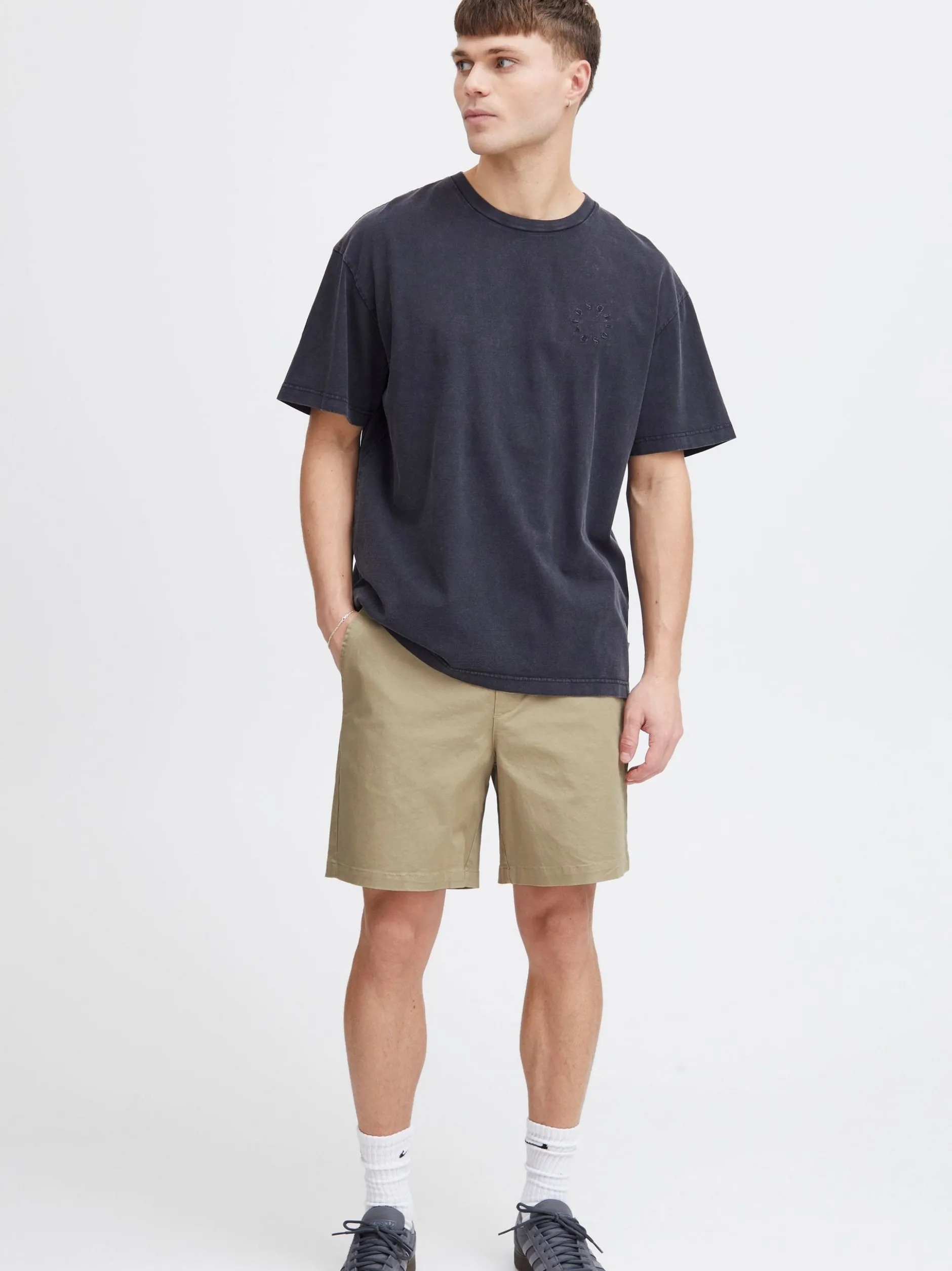 Solid Herren Shorts - SDJoe in beige