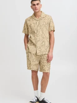 Solid Herren Shorts - SDLiam in grün