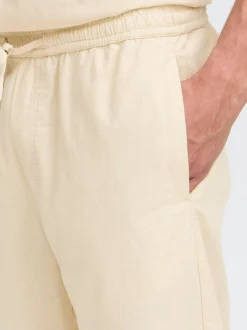 Solid Herren Shorts - SDLinau in beige