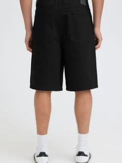 Solid Herren Shorts - SDOmid Loose Fit in schwarz