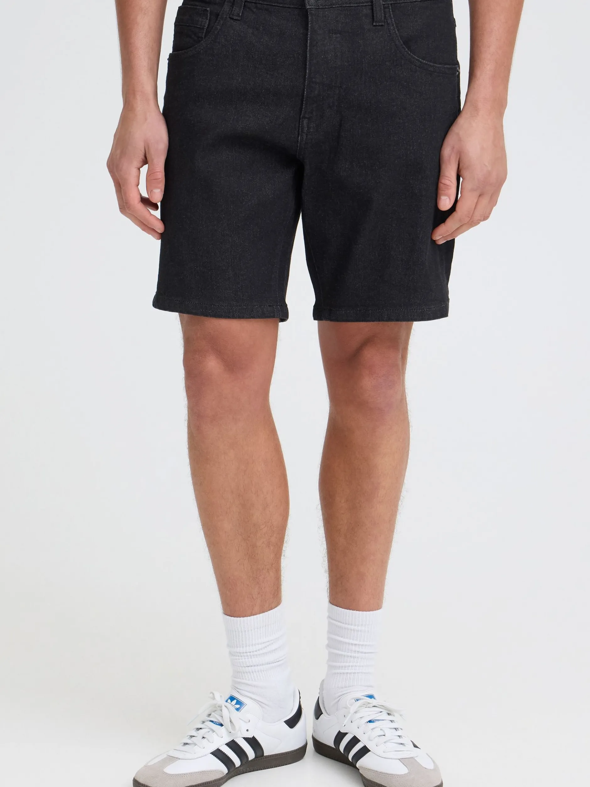 Solid Herren Shorts - SDPayton in schwarz