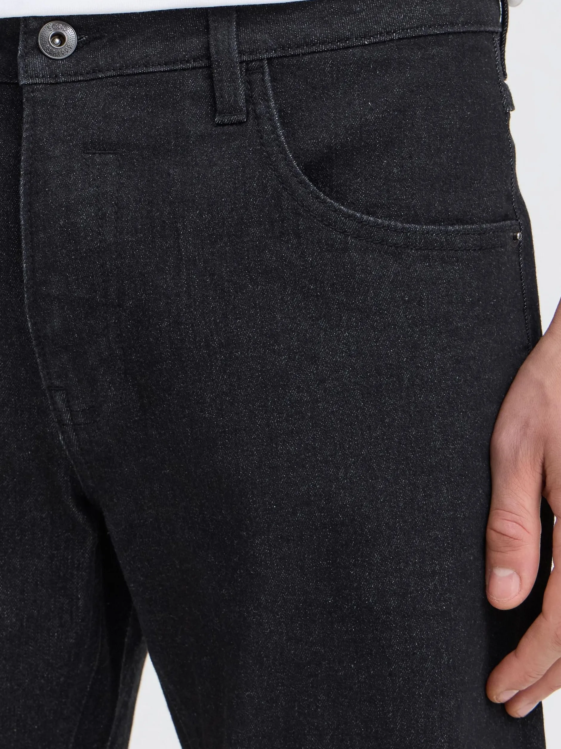 Solid Herren Shorts - SDPayton in schwarz