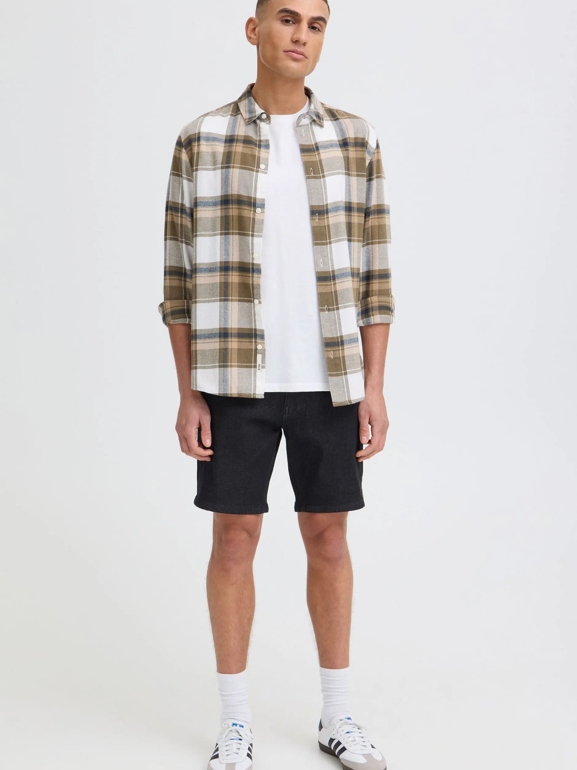 Solid Herren Shorts - SDPayton in schwarz