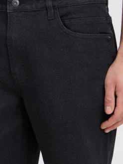 Solid Herren Shorts - SDPayton Straight Fit in schwarz
