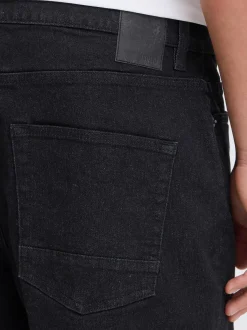 Solid Herren Shorts - SDPayton Straight Fit in schwarz
