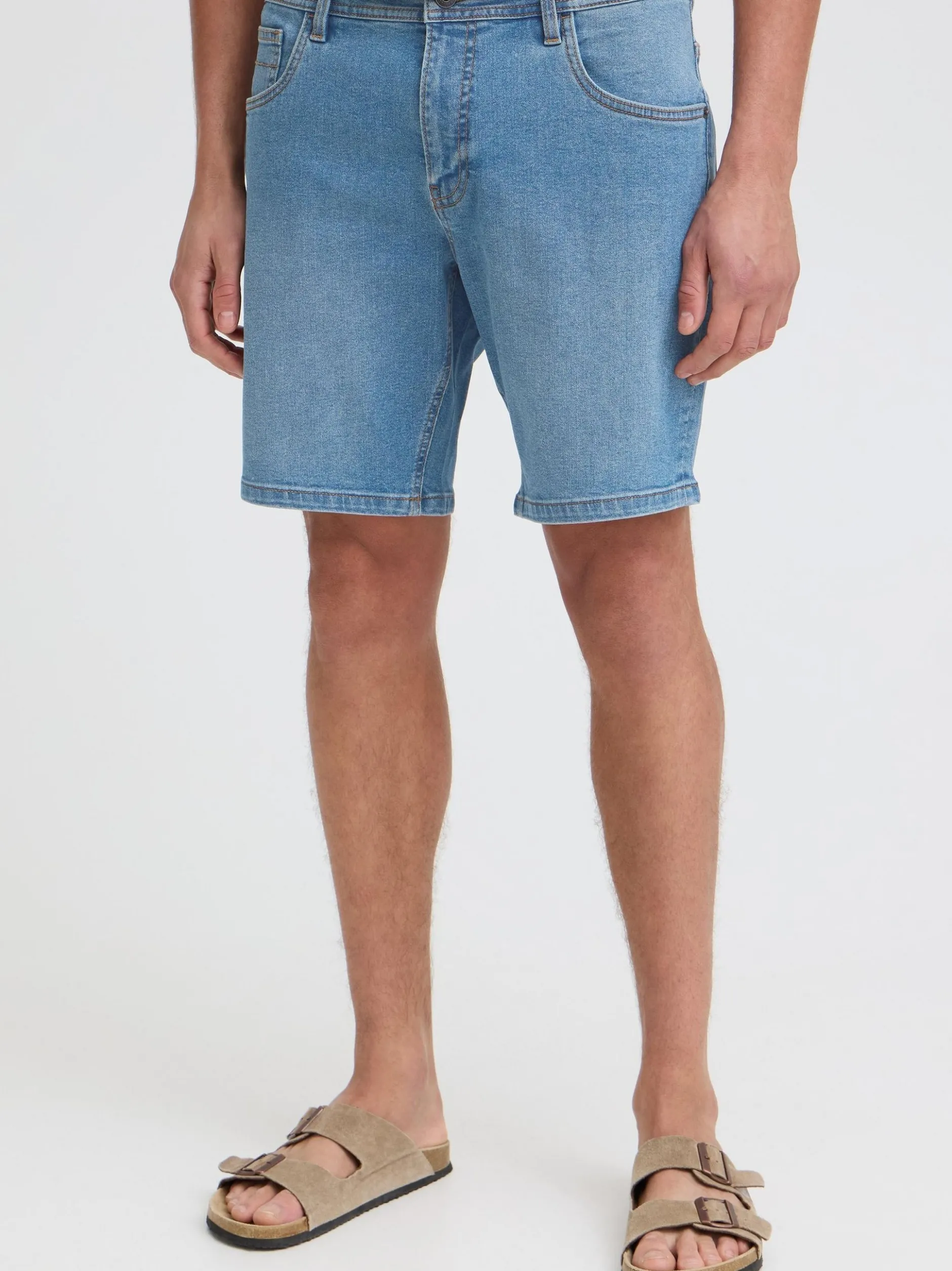 Solid Herren Shorts - SDPayton in hellblau