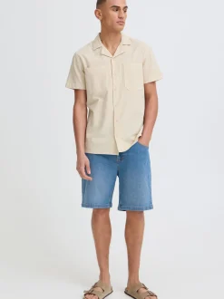 Solid Herren Shorts - SDPayton Straight Fit in hellblau