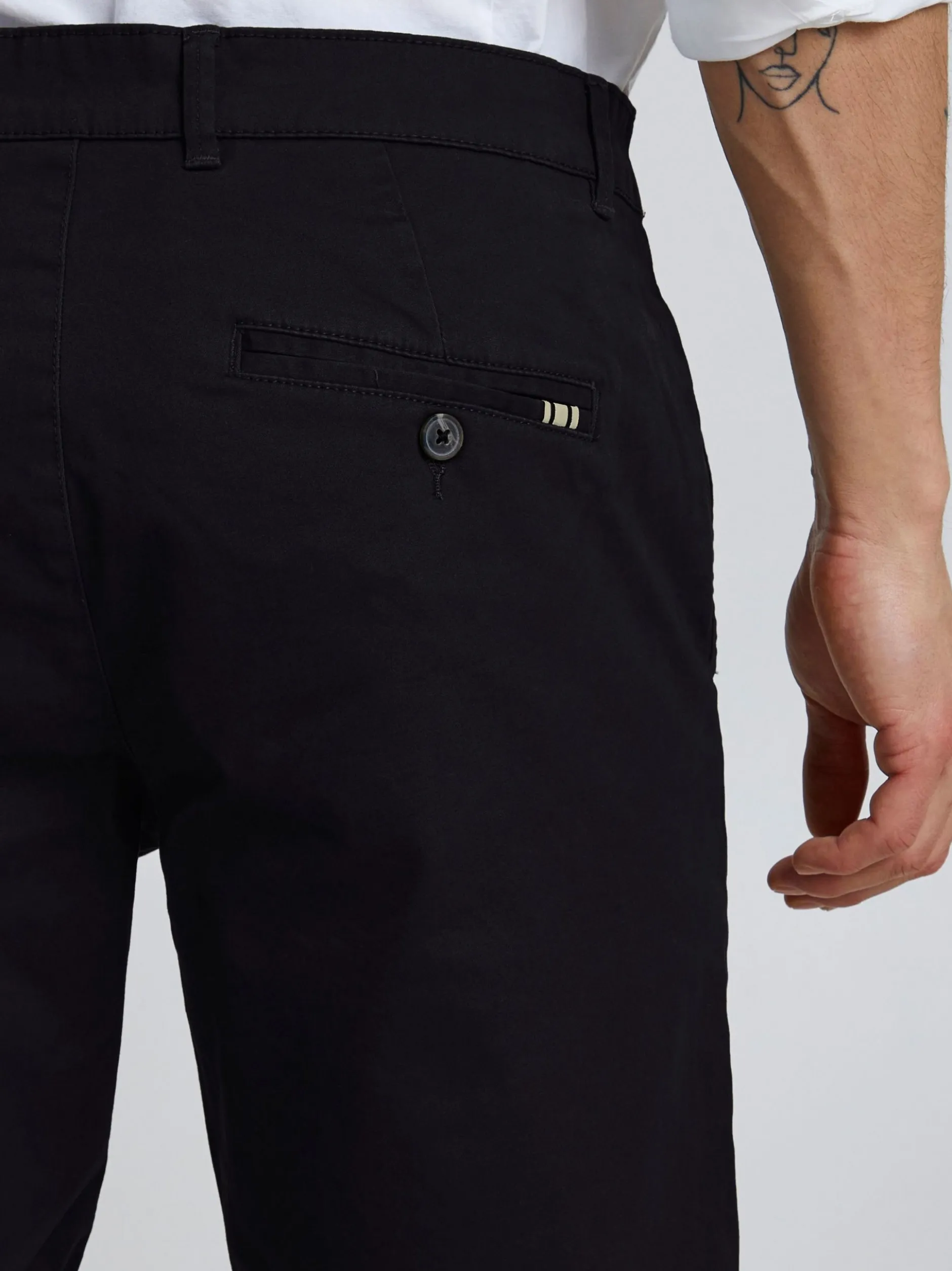 Solid Herren Shorts - SDRockcliffe in schwarz