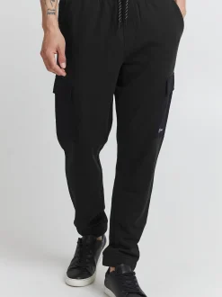 Solid Herren Stoffhose - SDBernardo in schwarz