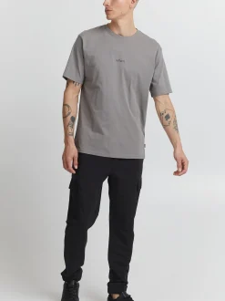 Solid Herren Stoffhose - SDBernardo in schwarz