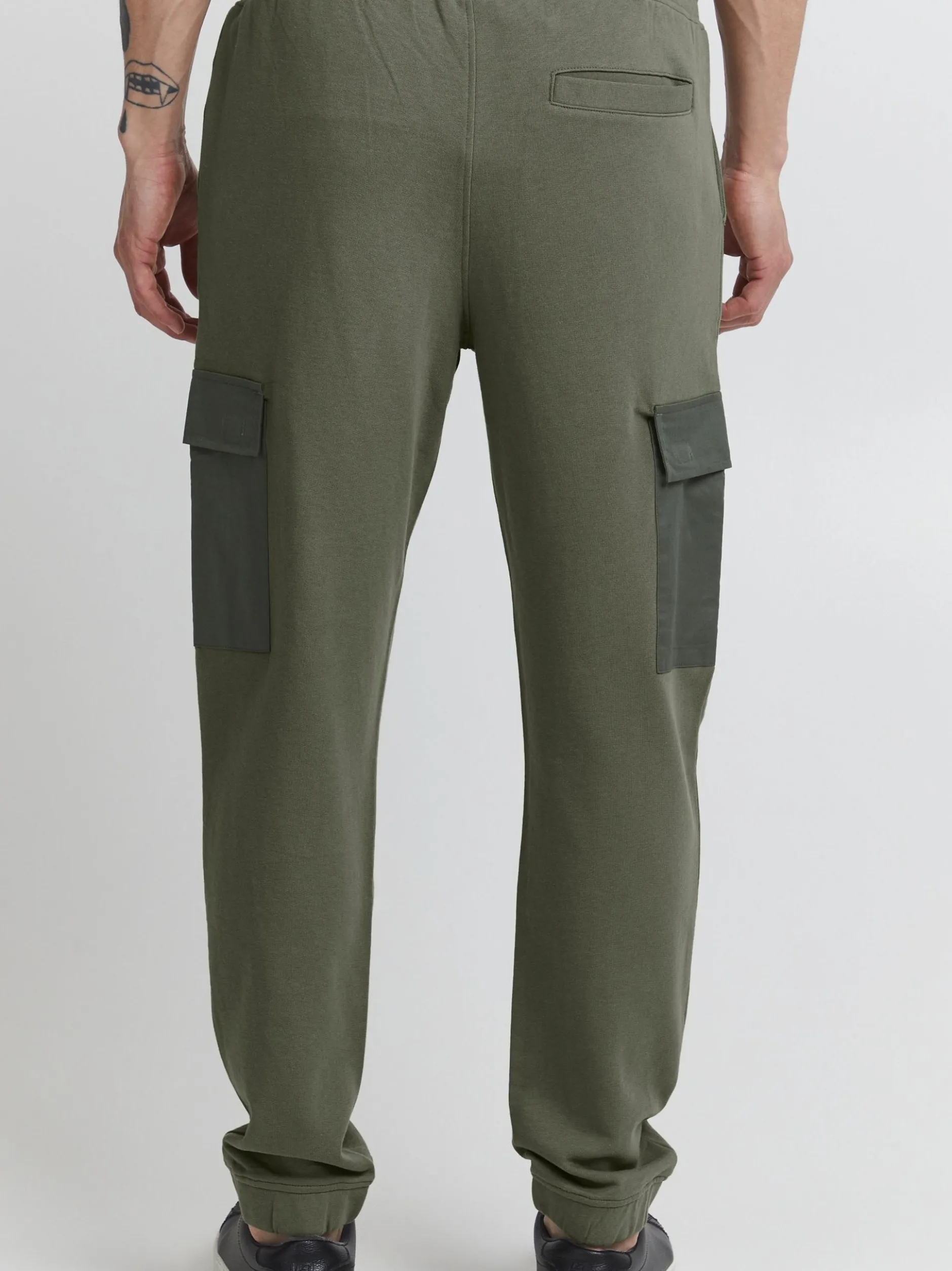 Solid Herren Stoffhose - SDBernardo in oliv