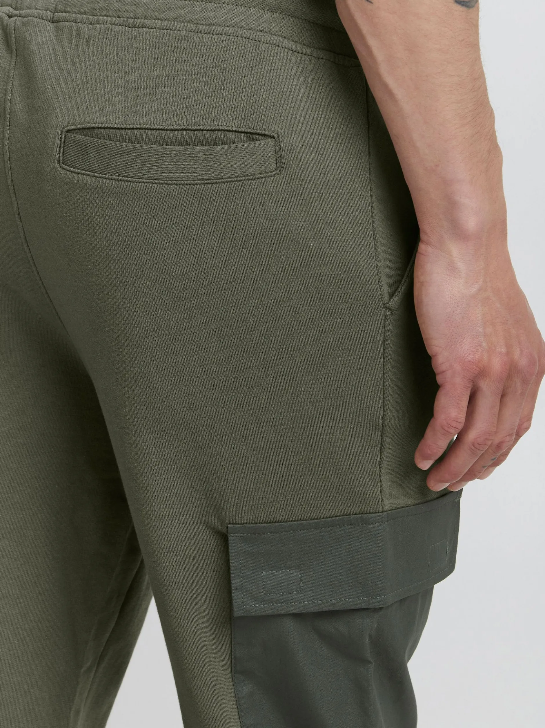 Solid Herren Stoffhose - SDBernardo in oliv