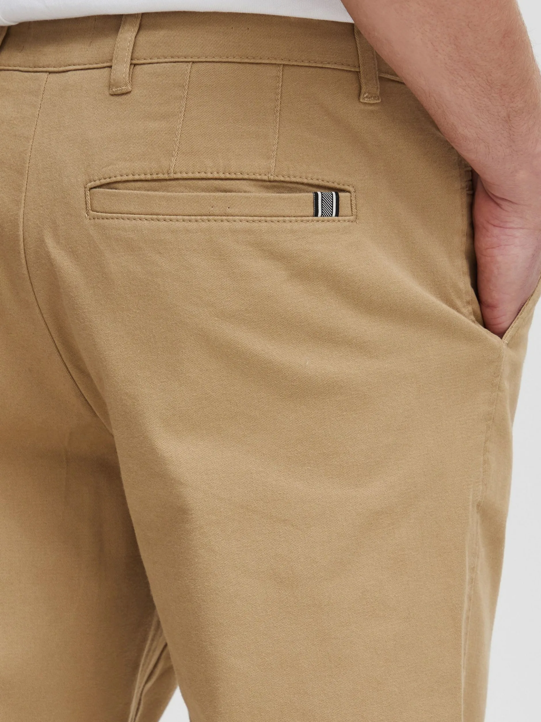 Solid Herren Stoffhose - SDErico in beige