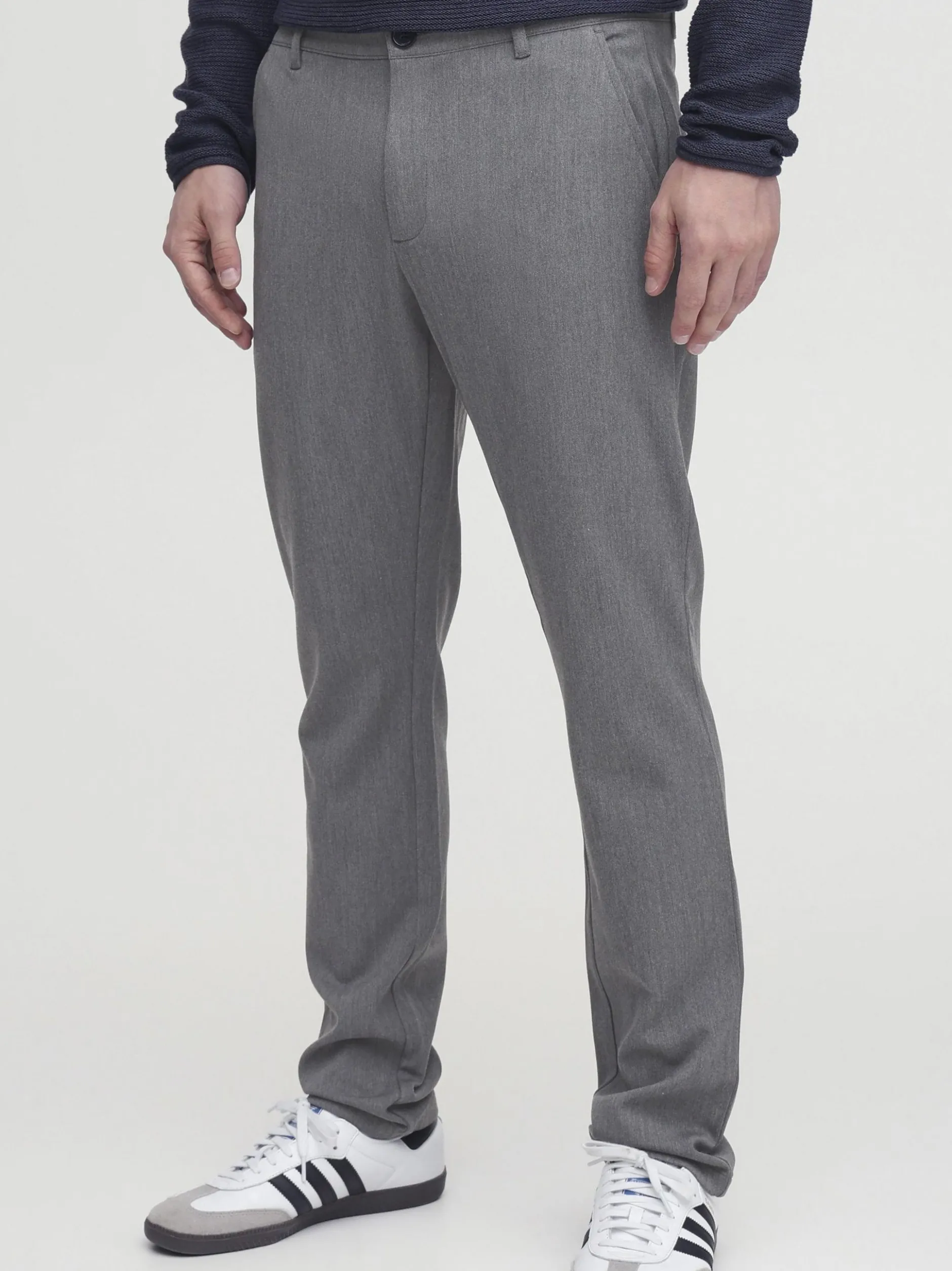 Solid Herren Stoffhose - SDFrederic in grau